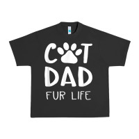 Pigment Black funny cat dad fathers day gift shirt fur life cat tee Urban Heavy Tee - InspiraDesign