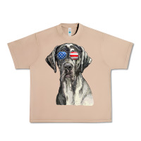 Burro great dane sunglasses american usa flag 4th of july fourth t shirt Urban Heavy Tee - InspiraDesign