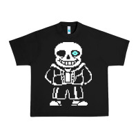 Black undertale sans Urban Heavy Tee - InspiraDesign
