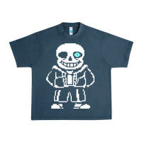 Midnight Navy undertale sans Urban Heavy Tee - InspiraDesign