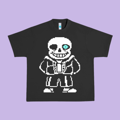 Undertale Sans Urban Heavy Tee Designed By Inspiradesign