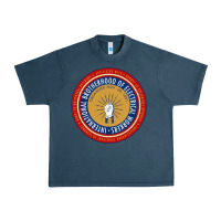 Midnight Navy IBEW electrician Urban Heavy Tee - InspiraDesign