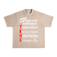 French Oak Sepsis Awareness  Know Sepsis Signs  Sepsis Surviv Urban Heavy Tee - InspiraDesign