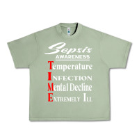 Oil Green Sepsis Awareness  Know Sepsis Signs  Sepsis Surviv Urban Heavy Tee - InspiraDesign