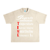 Sandshell Sepsis Awareness  Know Sepsis Signs  Sepsis Surviv Urban Heavy Tee - InspiraDesign