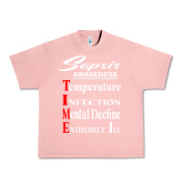 Salmon Sepsis Awareness  Know Sepsis Signs  Sepsis Surviv Urban Heavy Tee - InspiraDesign