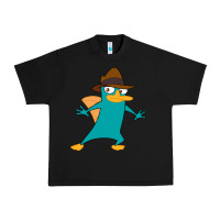 Black Perry The Platypus Urban Heavy Tee - InspiraDesign