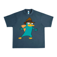 Midnight Navy Perry The Platypus Urban Heavy Tee - InspiraDesign