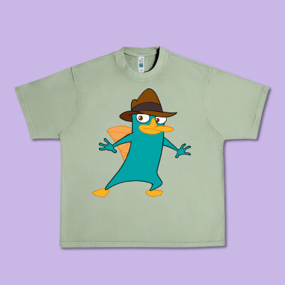Perry The Platypus Urban Heavy Tee Designed By Inspiradesign