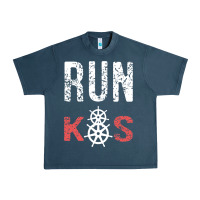 Midnight Navy RUN k8s Urban Heavy Tee - InspiraDesign