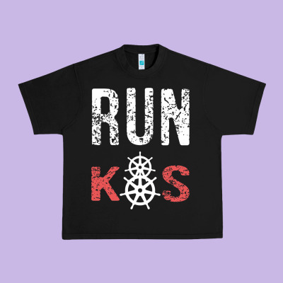 Run K8s Urban Heavy Tee Designed By Inspiradesign