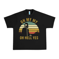 Black oh my my oh hell yes petty funny music fans gifts Urban Heavy Tee - InspiraDesign