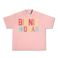 Salmon bionic woman injury accident broken hip leg arm surgery t shirt Urban Heavy Tee - InspiraDesign
