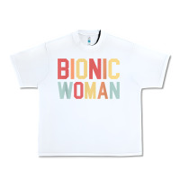 White bionic woman injury accident broken hip leg arm surgery t shirt Urban Heavy Tee - InspiraDesign