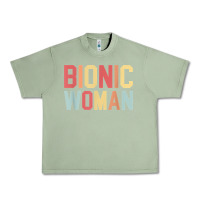 Oil Green bionic woman injury accident broken hip leg arm surgery t shirt Urban Heavy Tee - InspiraDesign
