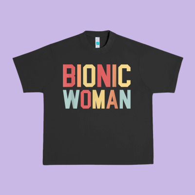 Bionic Woman Injury Accident Broken Hip Leg Arm Surgery T Shirt Urban Heavy Tee Designed By Inspiradesign