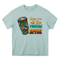 Arona watercolor give me all the pumpkin spice Heavy Core Tee - RanaPortraitStore