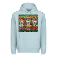 Blue Mist alpacas Premium Hoodie - BarkalooDesign
