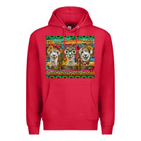 Cardinal alpacas Premium Hoodie - BarkalooDesign