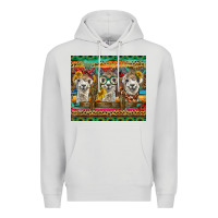 Dove Grey alpacas Premium Hoodie - BarkalooDesign