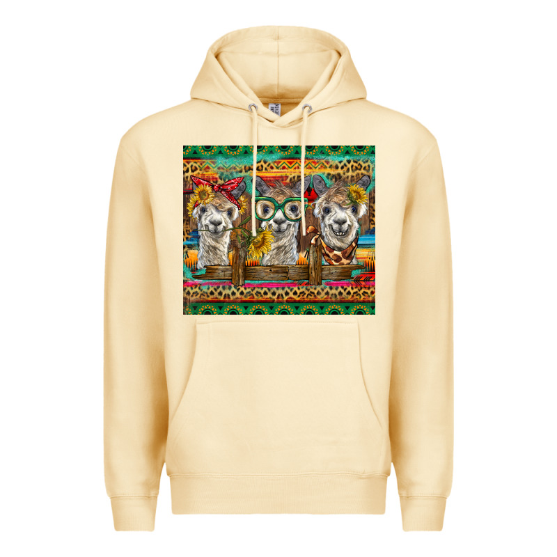 Alpacas Premium Hoodie by BarkalooDesign | Teevron
