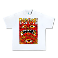 White Kite fly Urban Heavy Tee - InspiraDesign