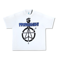 White propagandhi Urban Heavy Tee - InspiraDesign