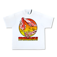 White Propagandhi Merch Essential Urban Heavy Tee - InspiraDesign