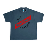 Midnight Navy jamaica red stripe lager beer Urban Heavy Tee - InspiraDesign