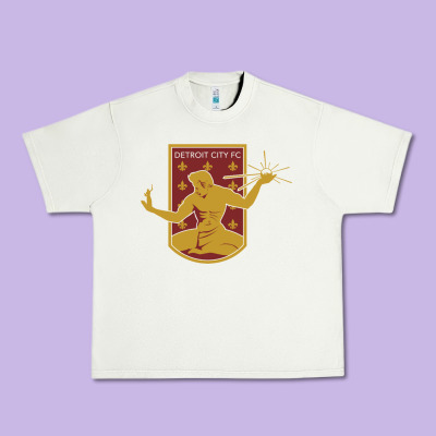 Usa,  Detroit City Fc Urban Heavy Tee Designed By Inspiradesign