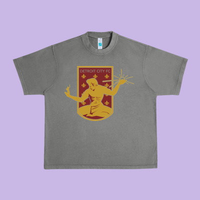 Usa,  Detroit City Fc Urban Heavy Tee Designed By Inspiradesign
