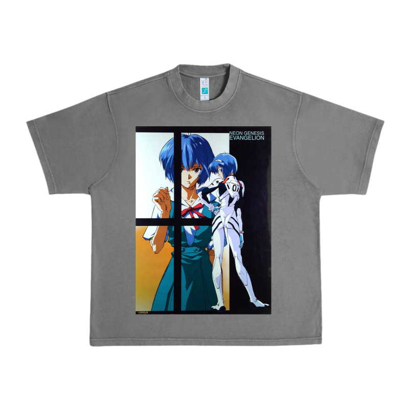 Neon Genesis Evangelion Rei Ayanami Urban Heavy Tee by InspiraDesign | Teevron