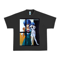 Pigment Black Neon Genesis Evangelion Rei Ayanami Urban Heavy Tee - InspiraDesign