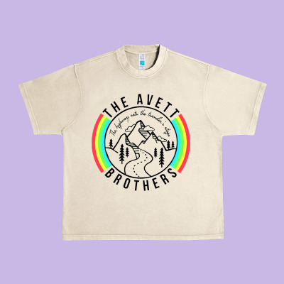 The Avett Brothers Urban Heavy Tee Designed By Inspiradesign
