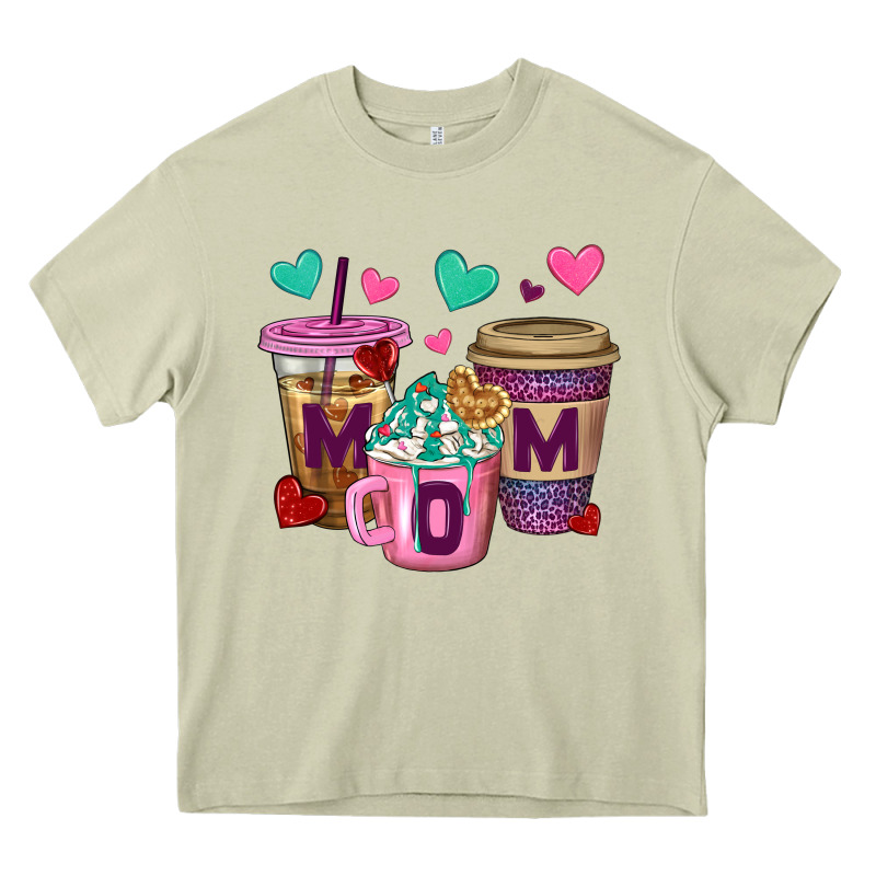 Western Mom Coffee Cups Heavy Core Tee by BundleAndBundleShop | Teevron