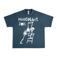 Midnight Navy Hangmans Joke Urban Heavy Tee - InspiraDesign