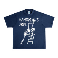 Navy Hangmans Joke Urban Heavy Tee - InspiraDesign