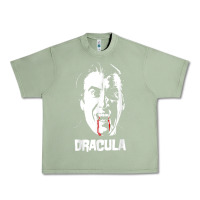 Oil Green dracula vampire classic horror flick white t shirt Urban Heavy Tee - InspiraDesign