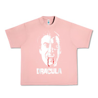 Salmon dracula vampire classic horror flick white t shirt Urban Heavy Tee - InspiraDesign