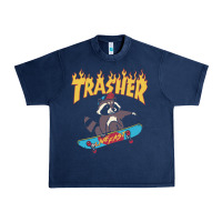 Navy trasher Urban Heavy Tee - InspiraDesign
