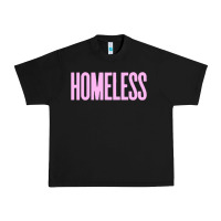 Black homeless Urban Heavy Tee - InspiraDesign