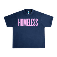 Navy homeless Urban Heavy Tee - InspiraDesign