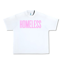 White homeless Urban Heavy Tee - InspiraDesign