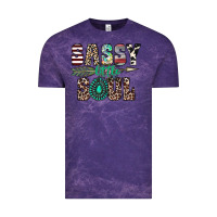 Cloud Purple sassy little soul Vintage Tee - CowhideDigitalArt