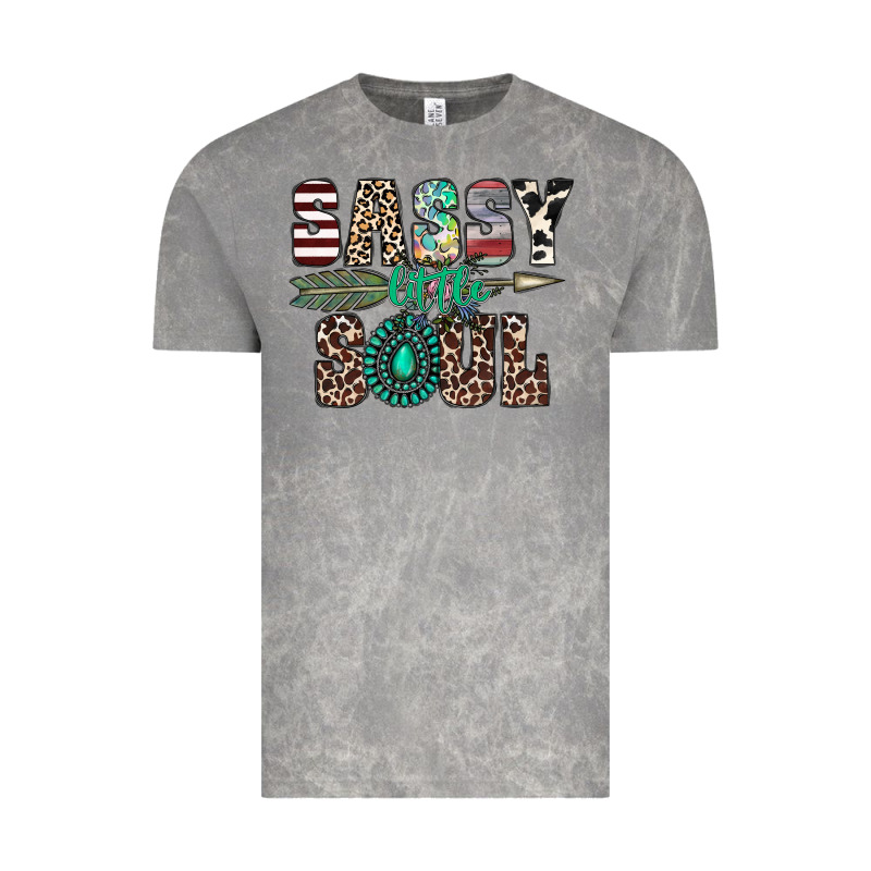 Sassy Little Soul Vintage Tee by CowhideDigitalArt | Teevron