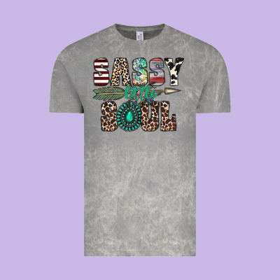 Sassy Little Soul Vintage Tee Designed By Cowhidedigitalart