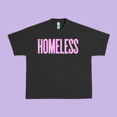Homeless Urban Heavy Tee Designed By Inspiradesign