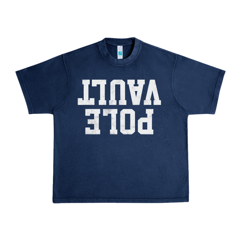 Pole Vault T Shirt Upside Down Funny Pole Vault Jumper Shirt Urban Heavy Tee by InspiraDesign | Teevron