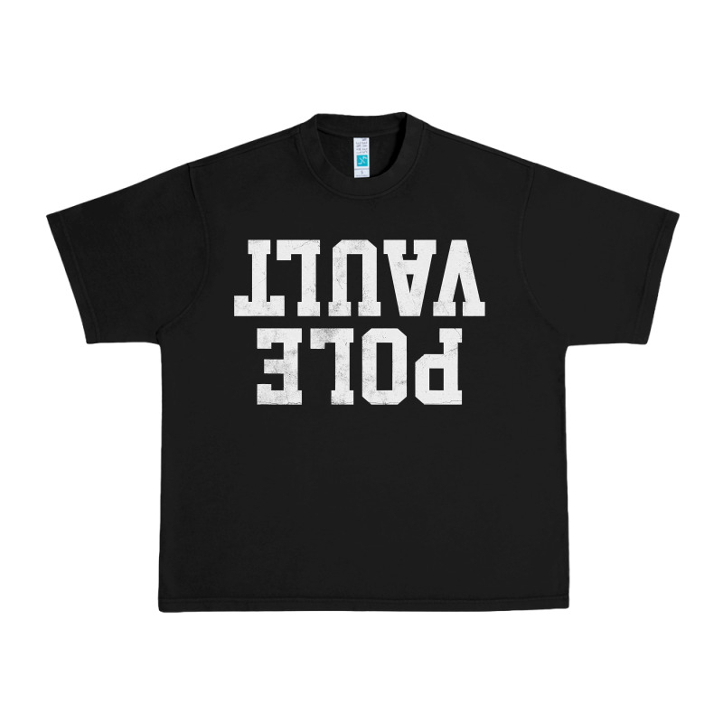 Pole Vault T Shirt Upside Down Funny Pole Vault Jumper Shirt Urban Heavy Tee by InspiraDesign | Teevron