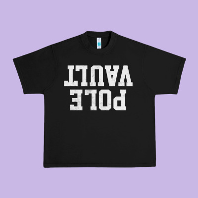 Pole Vault T Shirt Upside Down Funny Pole Vault Jumper Shirt Urban Heavy Tee Designed By Inspiradesign